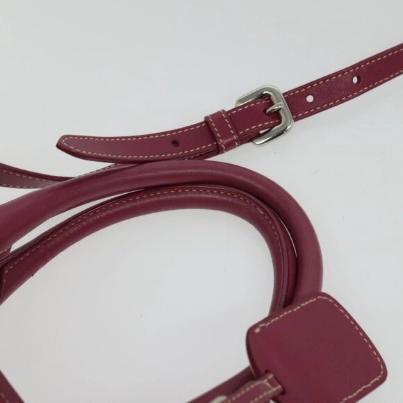 PRADA Tote Bag Nylon 2way Pink Silver Auth - Picture 7 of 16